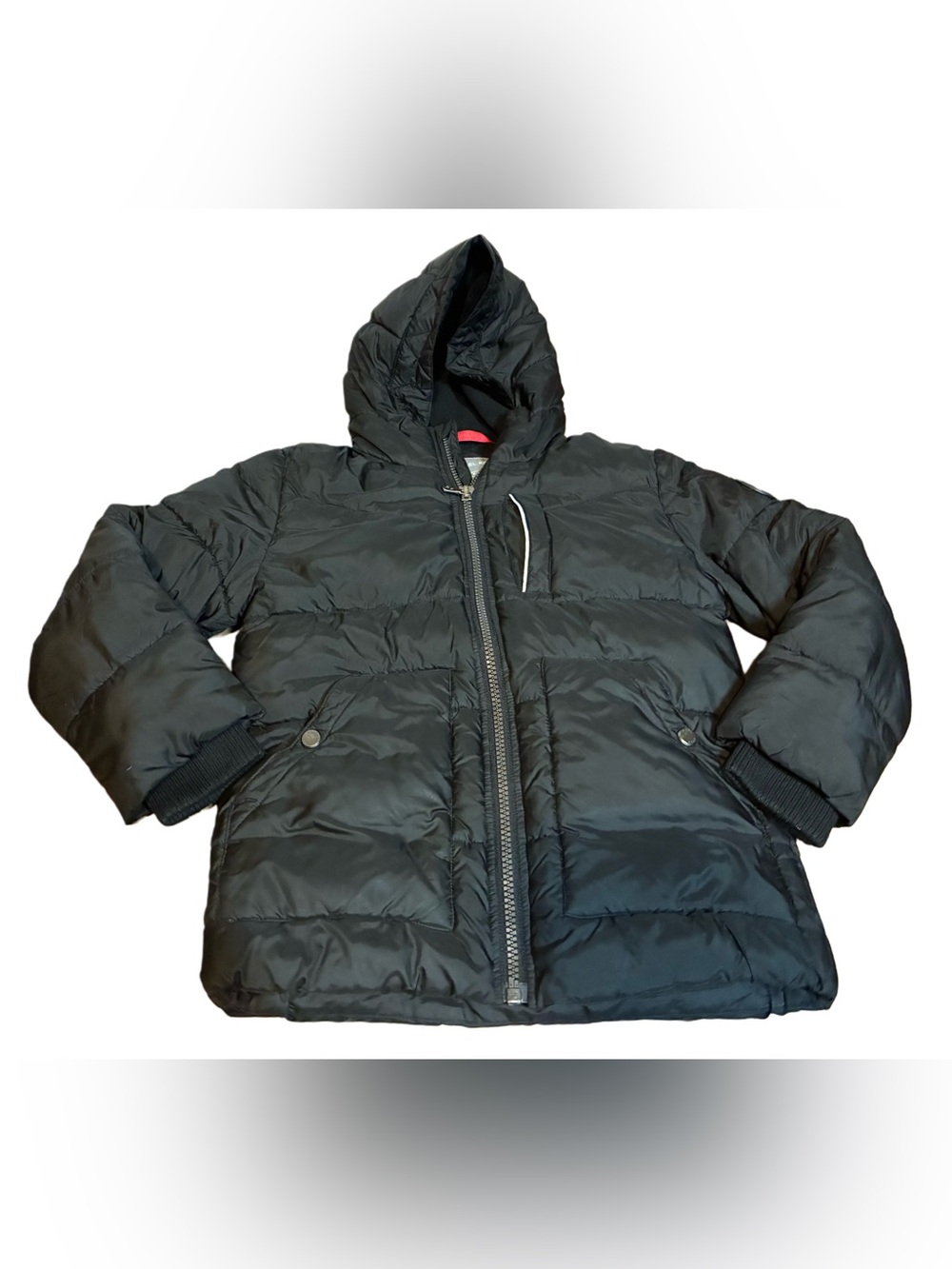 Michael Kors Ladies 8 Hooded Puffer Jacket Black Winter Coat